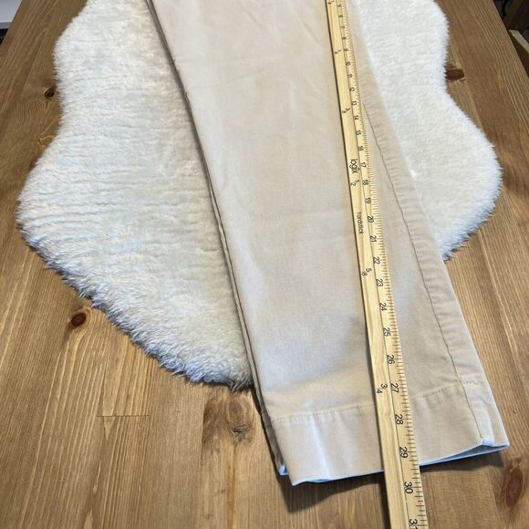 J. Jill Off White Stretch Corduroy Pants Size 14 - Picture 12 of 12